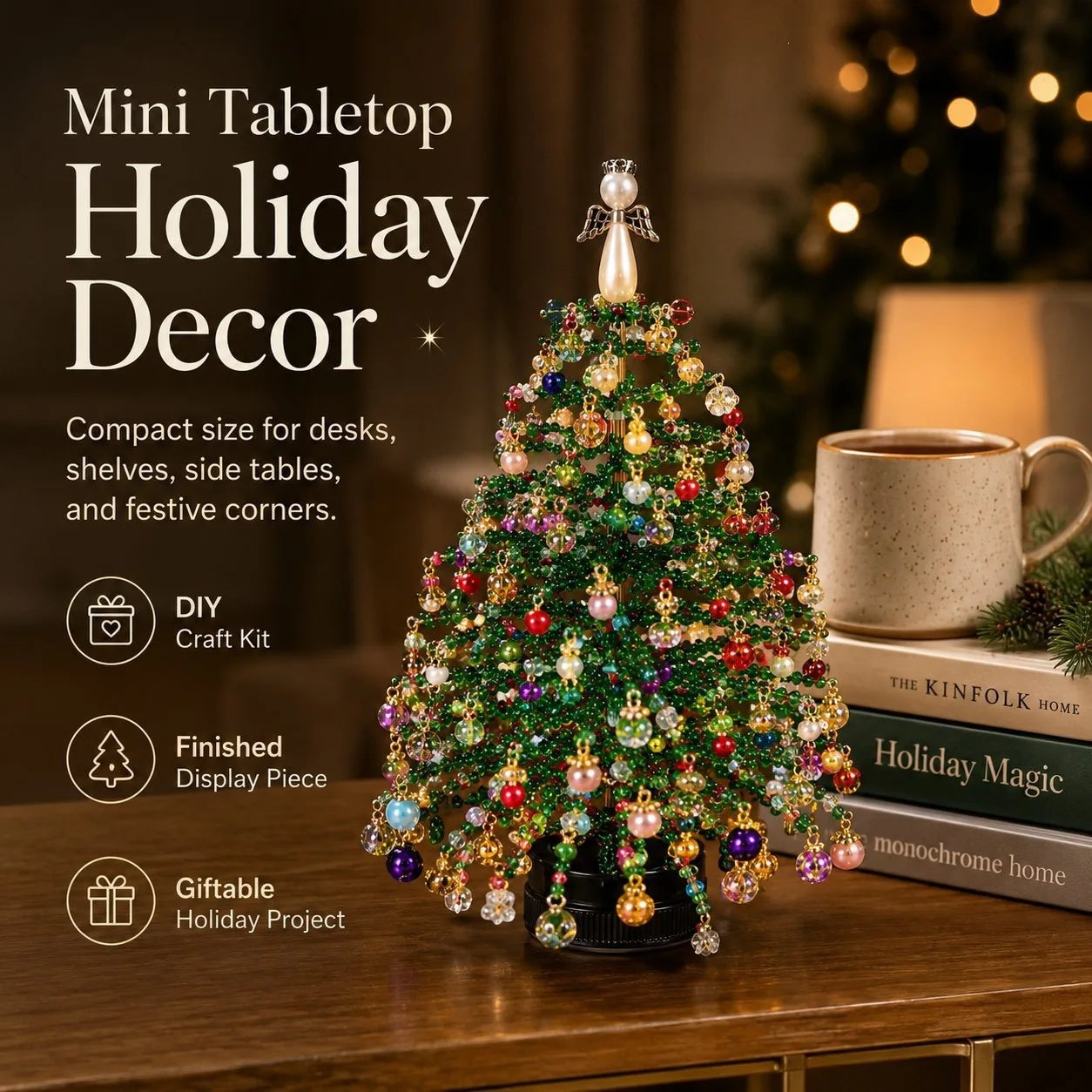 DIY Beaded Christmas Tree Making Kit