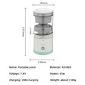 Exprimidor de cítricos eléctrico industrial de acero inoxidable 