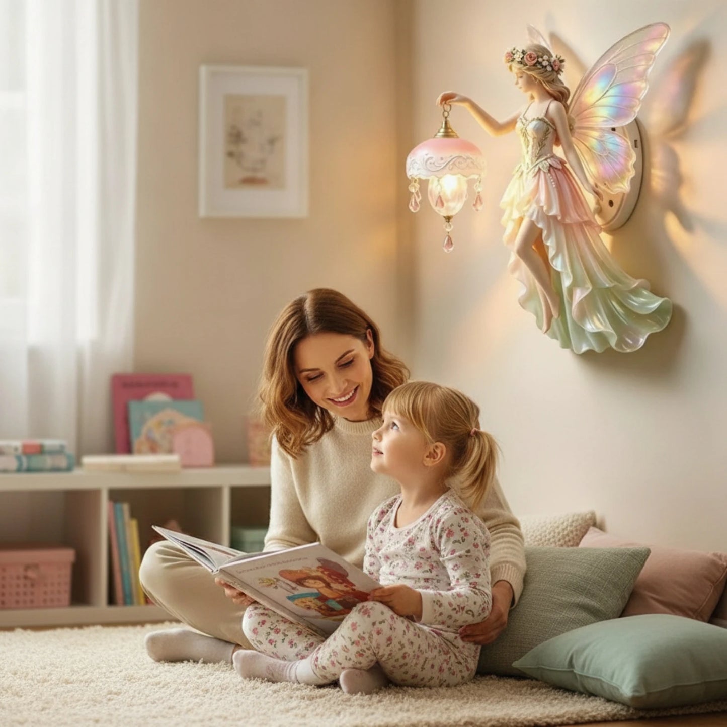 Angel Fairy Wall Sconce Decorative Wall Lamp