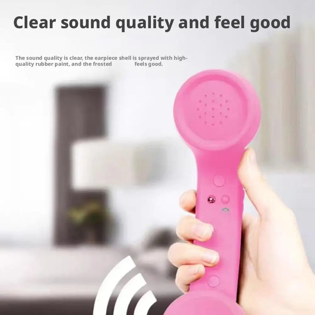 Retro Telephone Receiver Classic Style, Modern Connection
