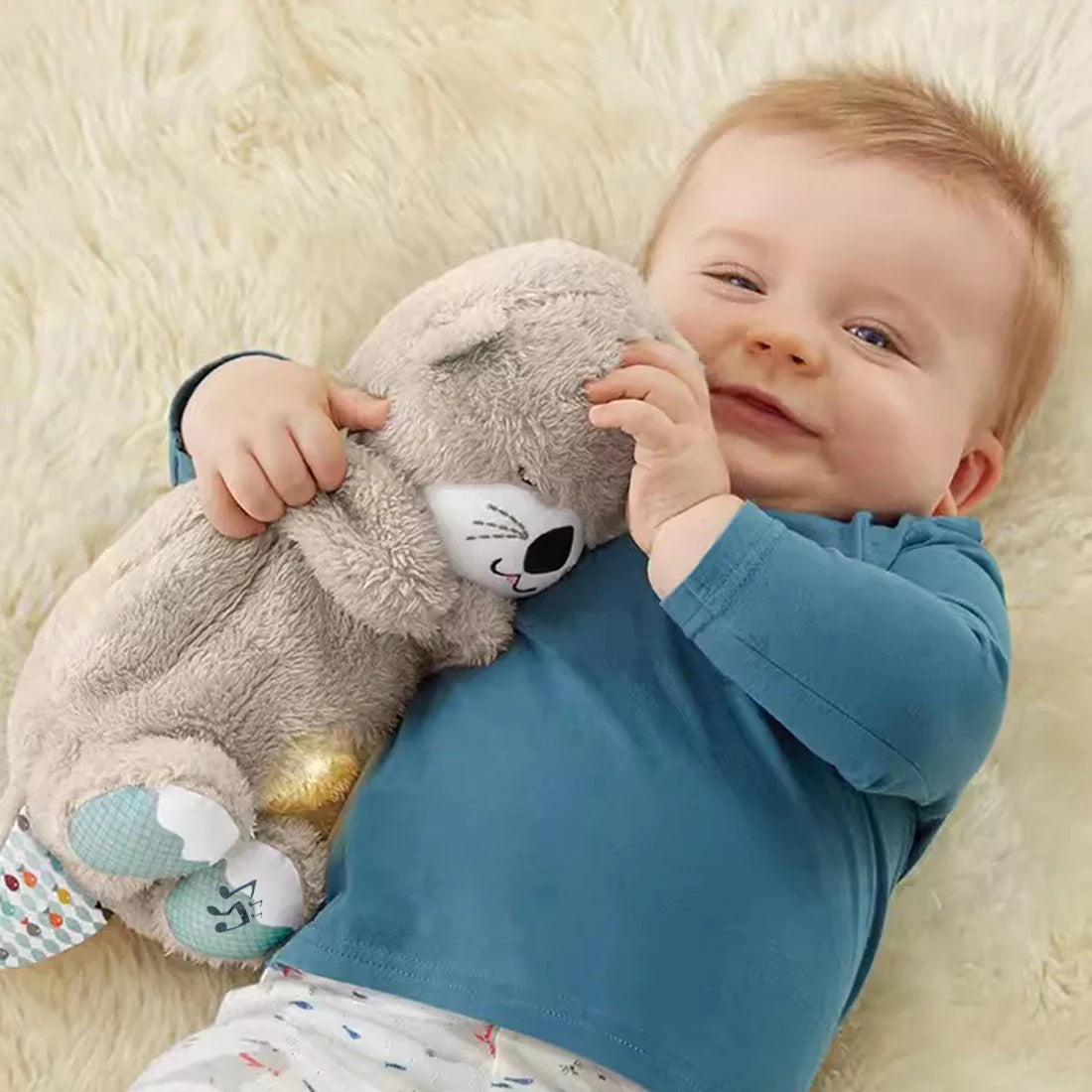 Osito de peluche que respira