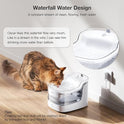 Fuente de agua inteligente para mascotas PF1 con control por aplicación y filtración de 8 capas