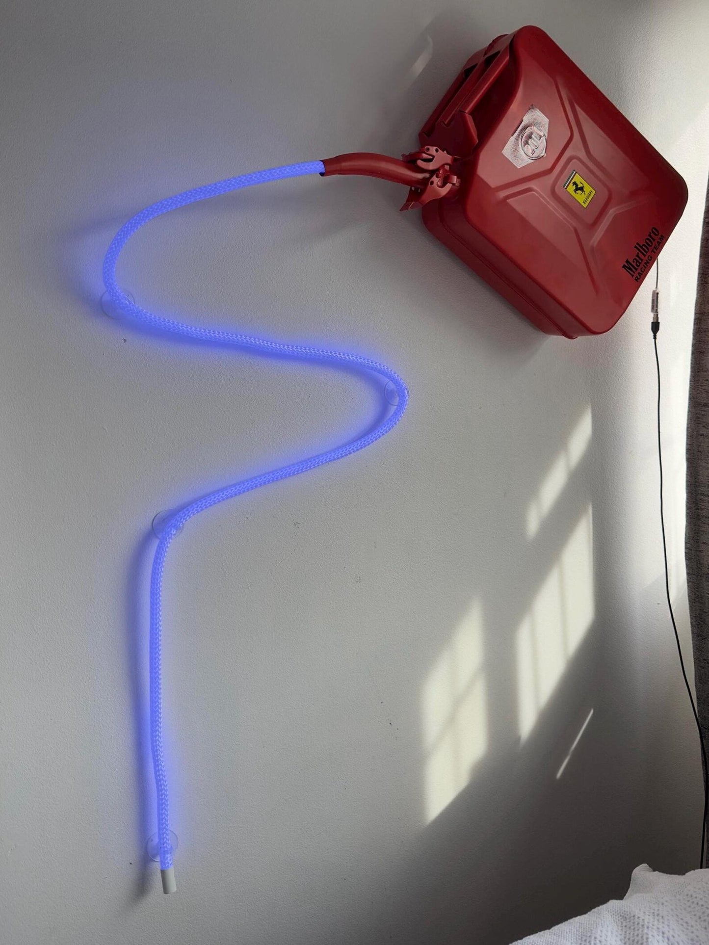 Industrial 20L Jerry Can Wall-Mounted LED Lamp