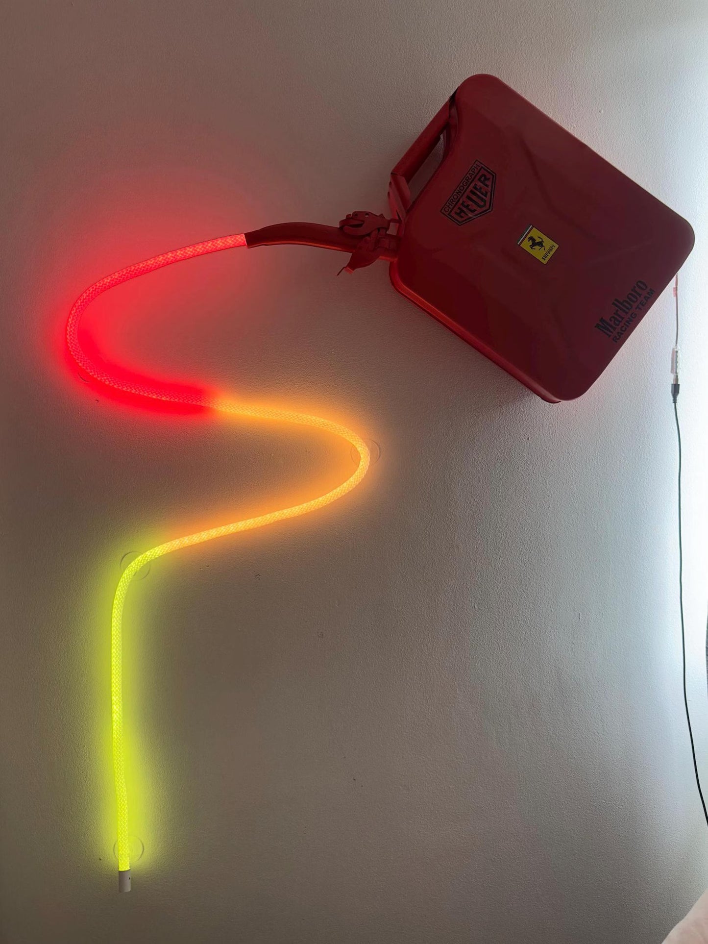 Industrial 20L Jerry Can Wall-Mounted LED Lamp