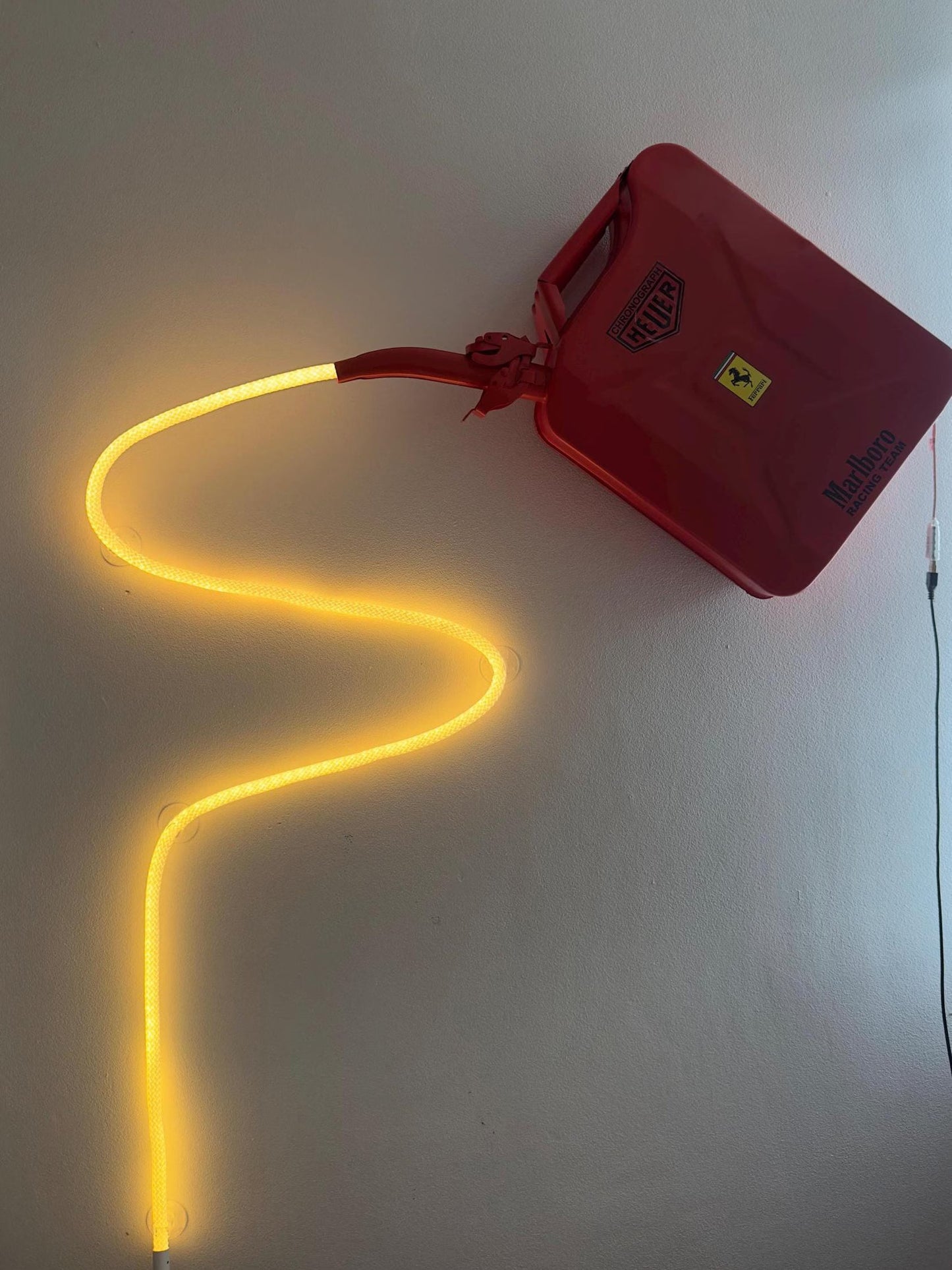 Industrial 20L Jerry Can Wall-Mounted LED Lamp