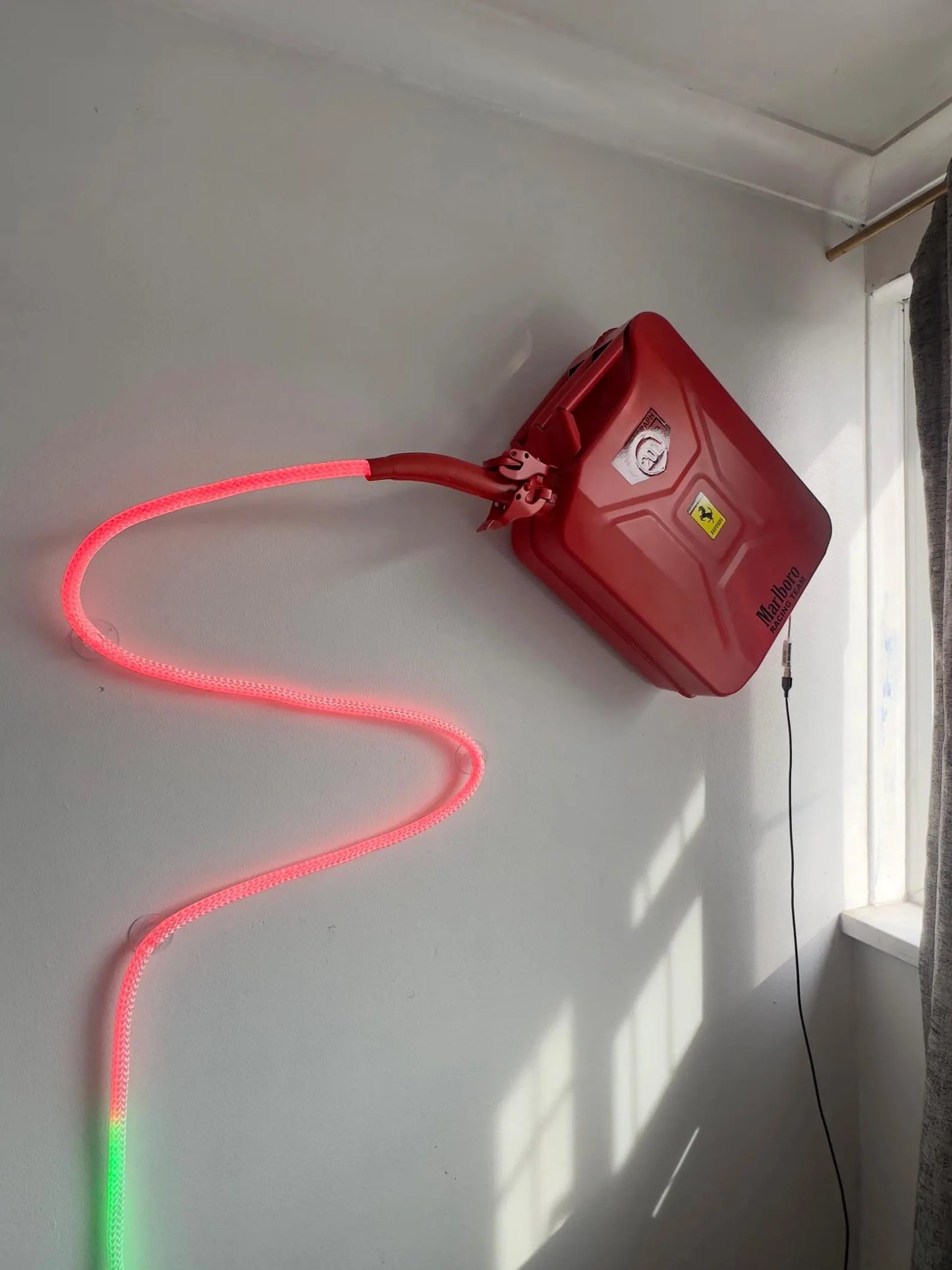 Industrial 20L Jerry Can Wall-Mounted LED Lamp