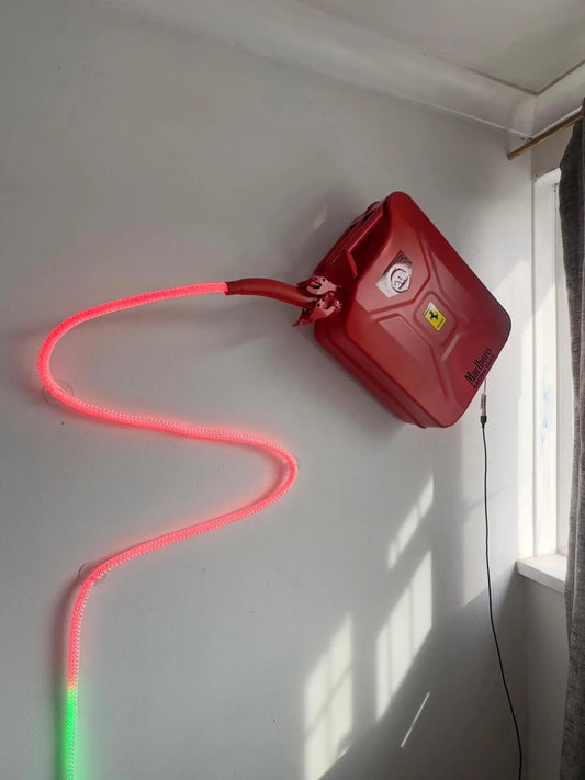 Industrial 20L Jerry Can Wall-Mounted LED Lamp