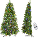 Árbol de Navidad predecorado desplegable de 6 pies 